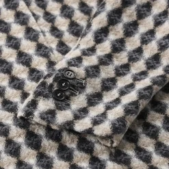 MSGM Jacke aus Schurwolle grau Blazer