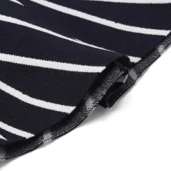 MSGM Minirock mit Streifendesign dunkelblau Minirock