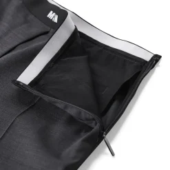 MSGM Straight-Fit Hose aus Woll-Mix grau Stoffhose