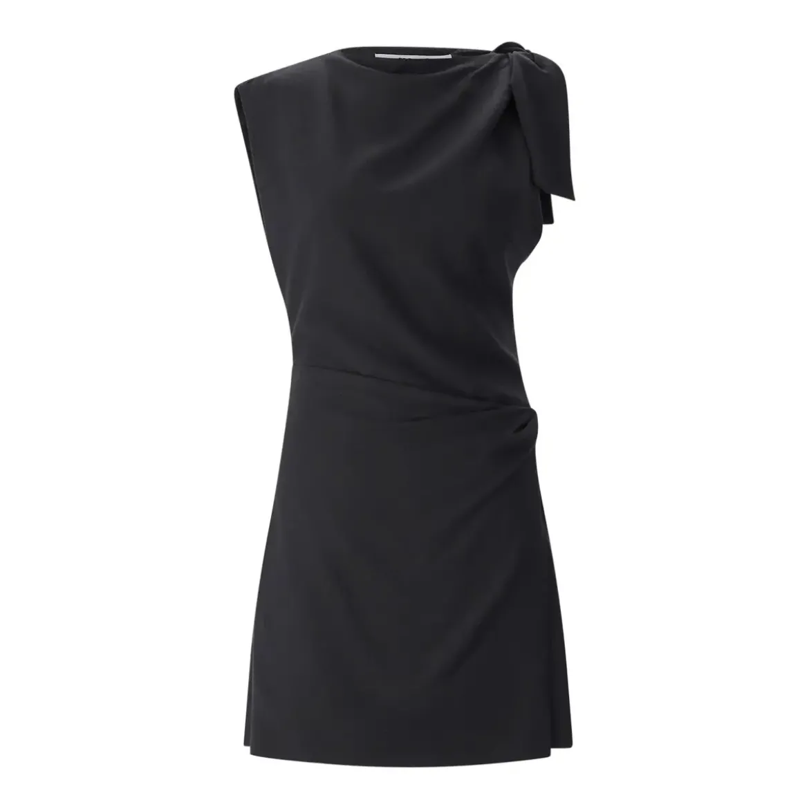 MSGM Tailliertes Minikleid schwarz Minikleid