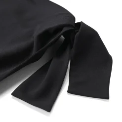 MSGM Tailliertes Minikleid schwarz Minikleid