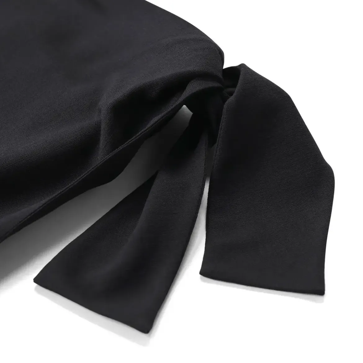 MSGM Tailliertes Minikleid schwarz Minikleid