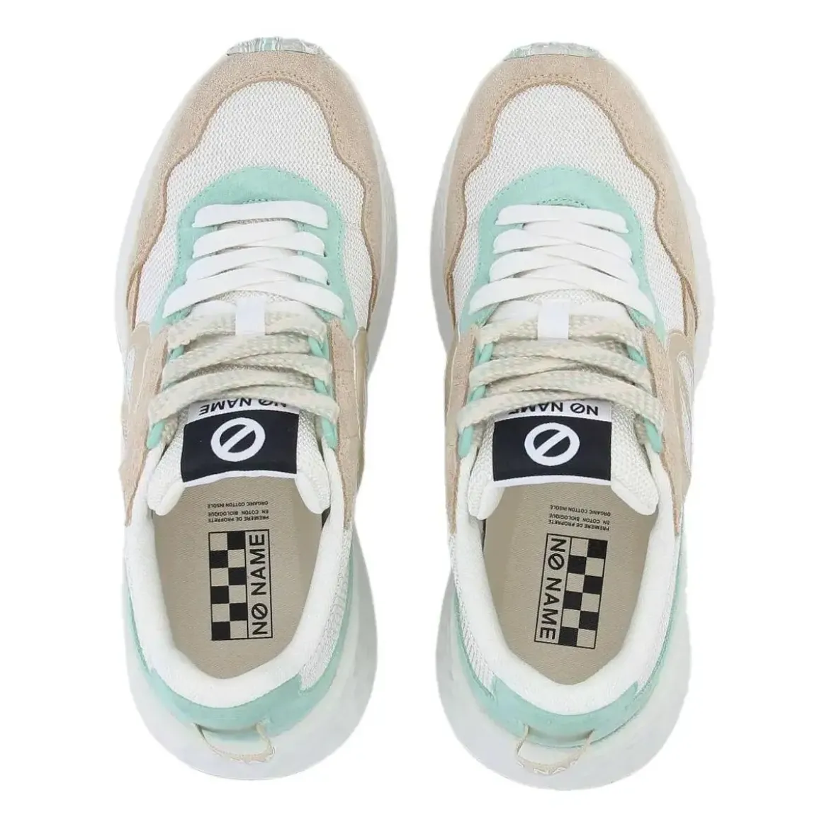 No Name Carter Jogger W Sand/dove/mint Low-Top-Sneaker