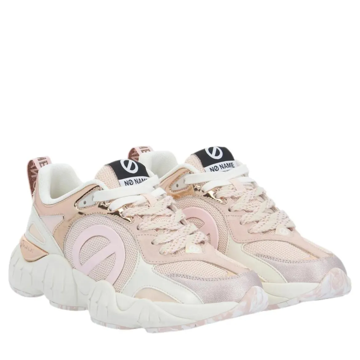 No Name Krazee Runner W Pink/mercure/pink Low-Top-Sneaker