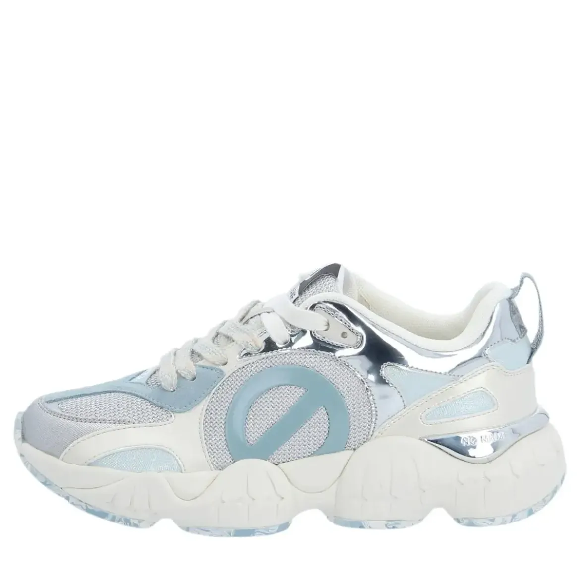 No Name Krazee Runner W Silver/silver/sky Low-Top-Sneaker