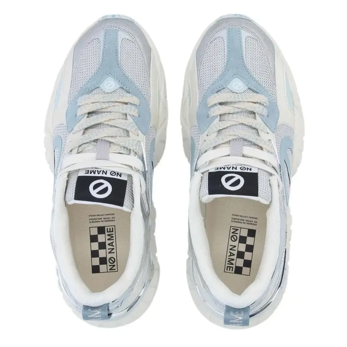 No Name Krazee Runner W Silver/silver/sky Low-Top-Sneaker
