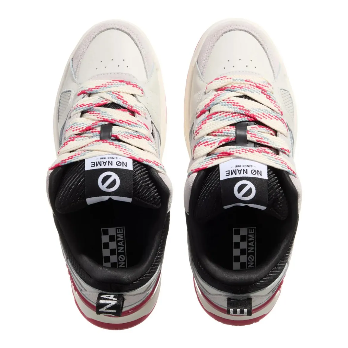 No Name Nollie Sneaker W Dove/Black Tpu Red Low-Top-Sneaker