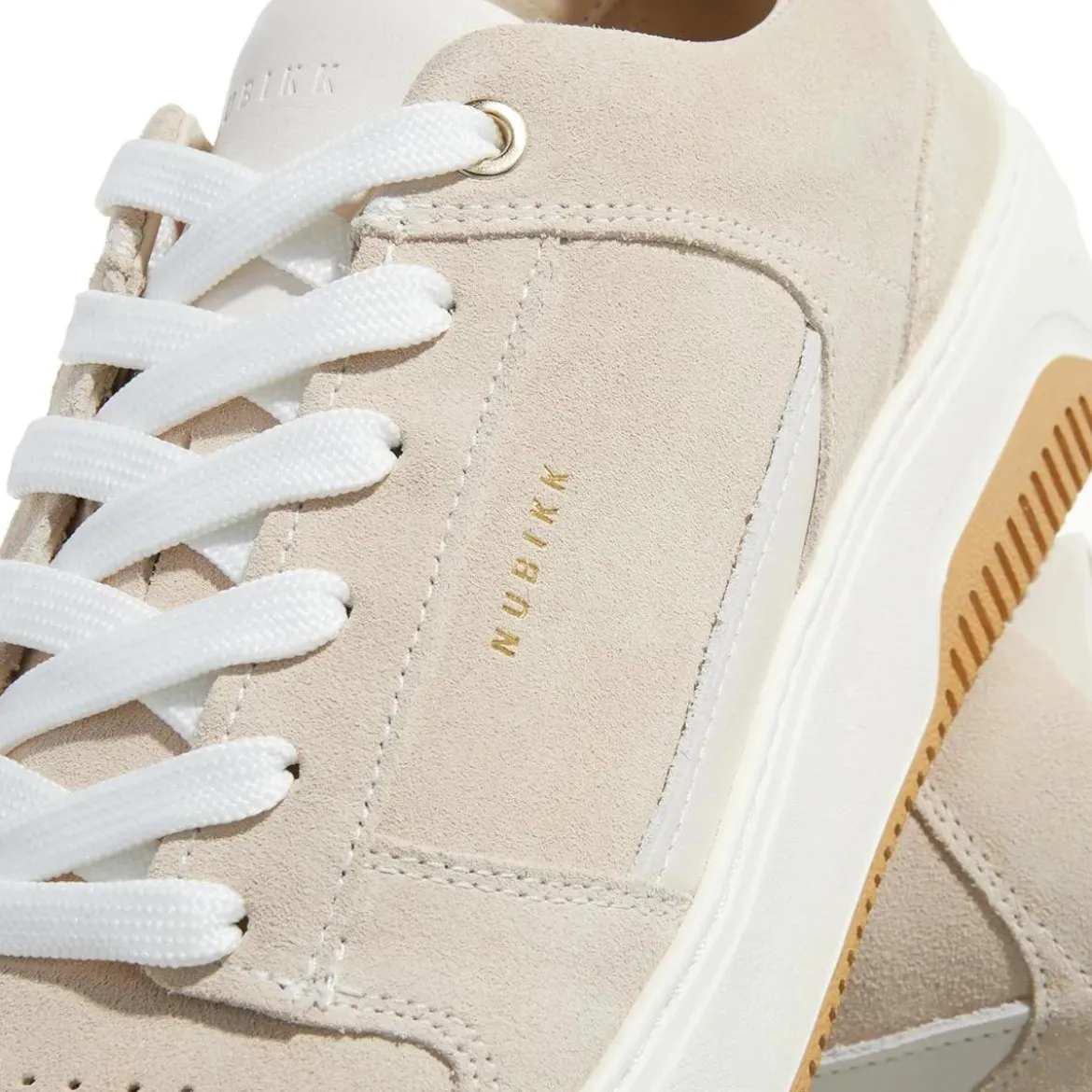 Nubikk Basket Court Miele Beige Combi Low-Top-Sneaker