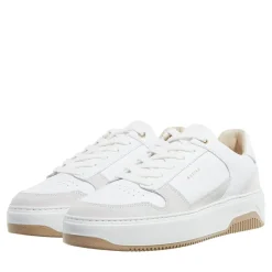 Nubikk Basket Court White Combi Suede Low-Top-Sneaker