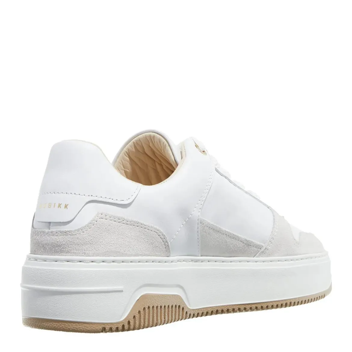 Nubikk Basket Court White Combi Suede Low-Top-Sneaker