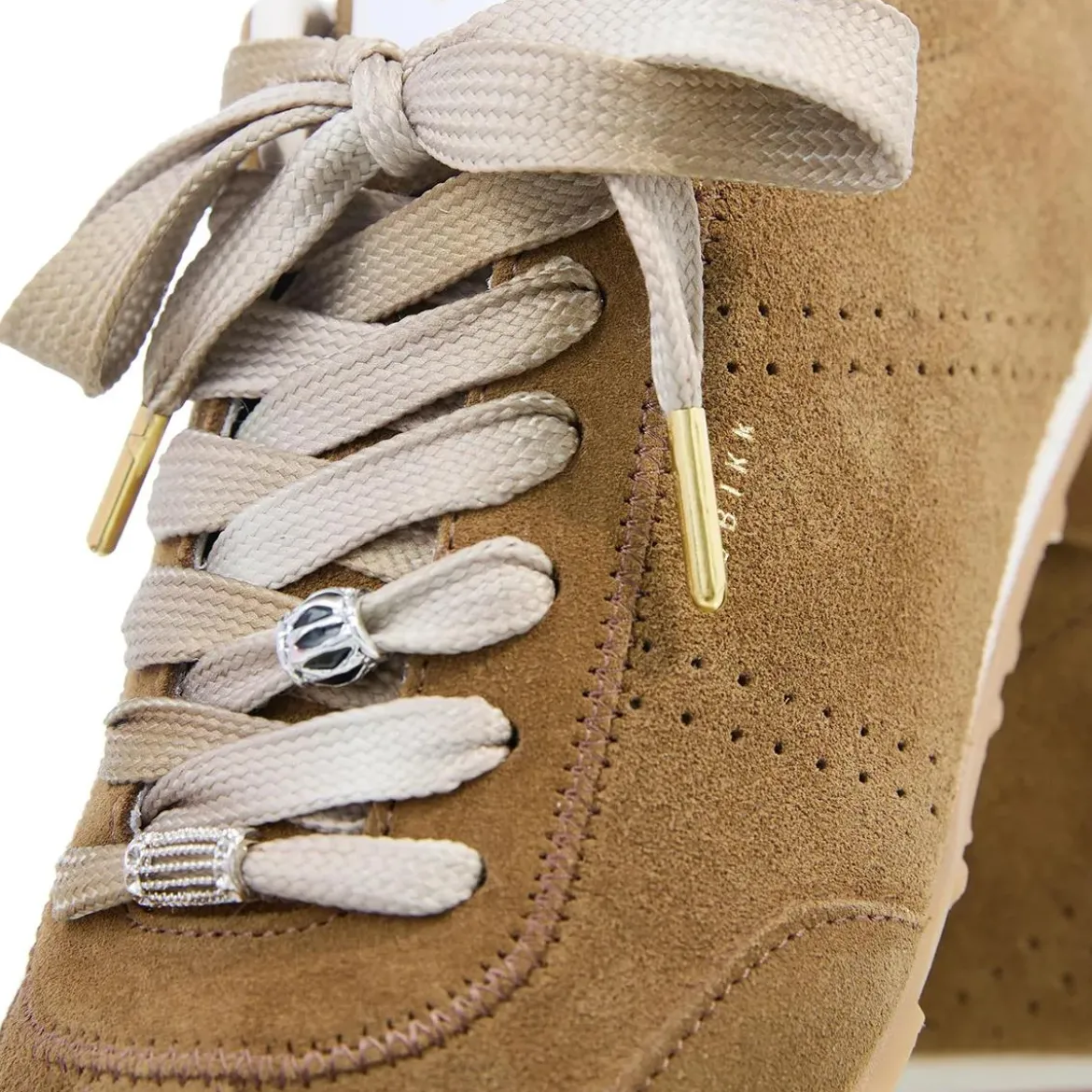 Nubikk Billy Lou Cognac Suede Low-Top-Sneaker