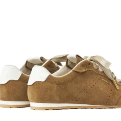 Nubikk Billy Lou Cognac Suede Low-Top-Sneaker