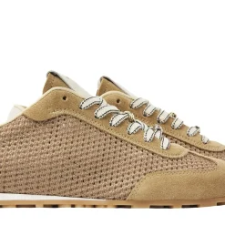 Nubikk Billy Lou Taupe Mesh Low-Top-Sneaker