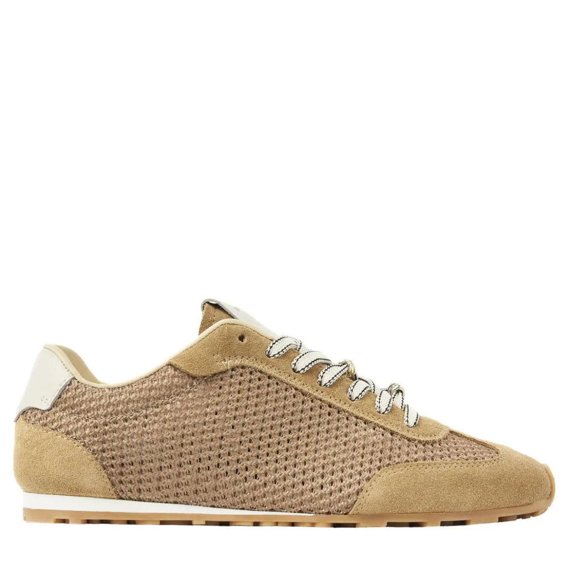Nubikk Billy Lou Taupe Mesh Low-Top-Sneaker