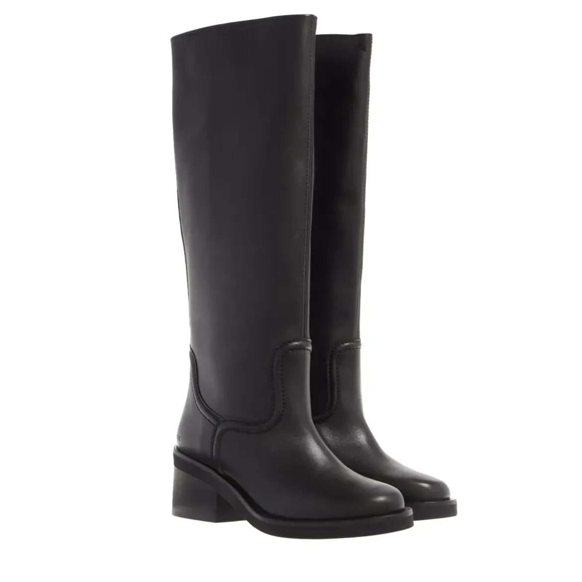 Nubikk Cassy Boot Black Leather Stiefel