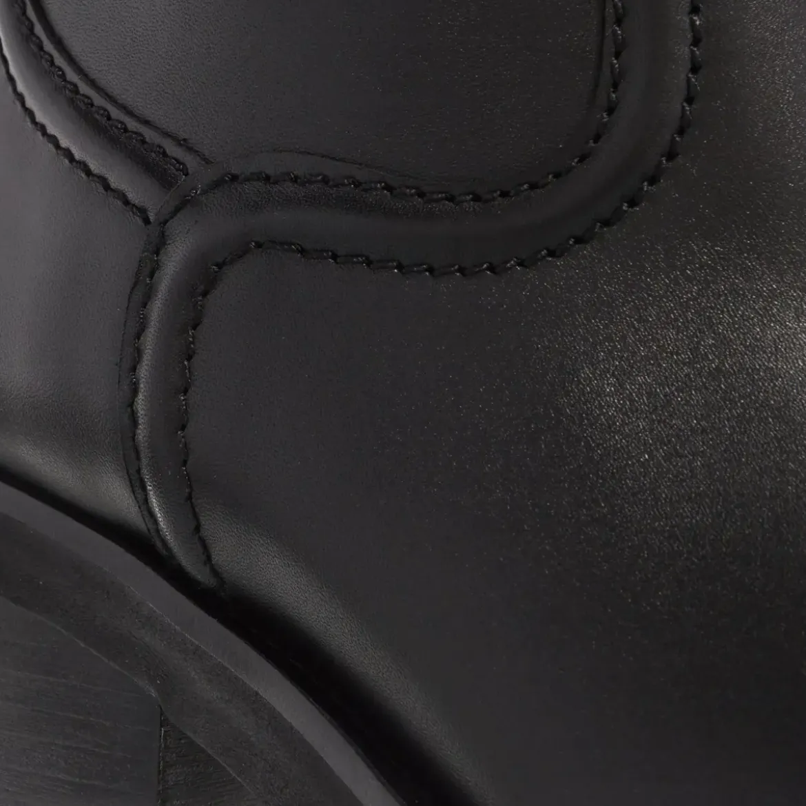 Nubikk Cassy Boot Black Leather Stiefel