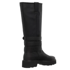 Nubikk Frank Lynn Black Leather Biker Boots