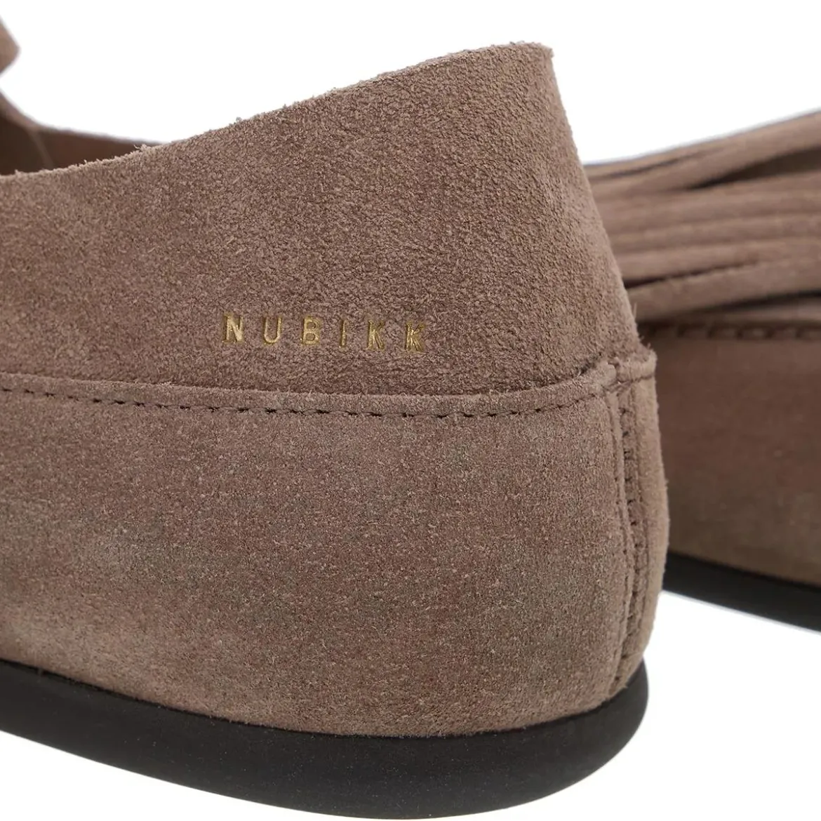 Nubikk Joan Macaw (L) Taupe Suede Driver