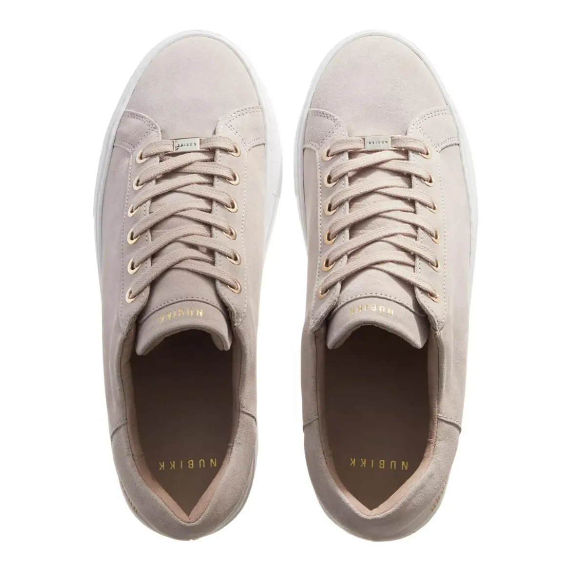 Nubikk Jolie Pure Fresh Mist Suede Low-Top-Sneaker