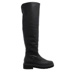 Nubikk Liz Eiffel Black Leather Stiefel