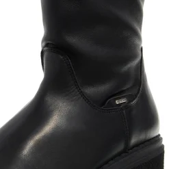 Nubikk Liz Eiffel Black Leather Stiefel