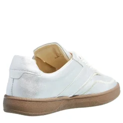 Nubikk Ray Owen Studs (L) Silver Metallic Shiny Mocca Low-Top-Sneaker
