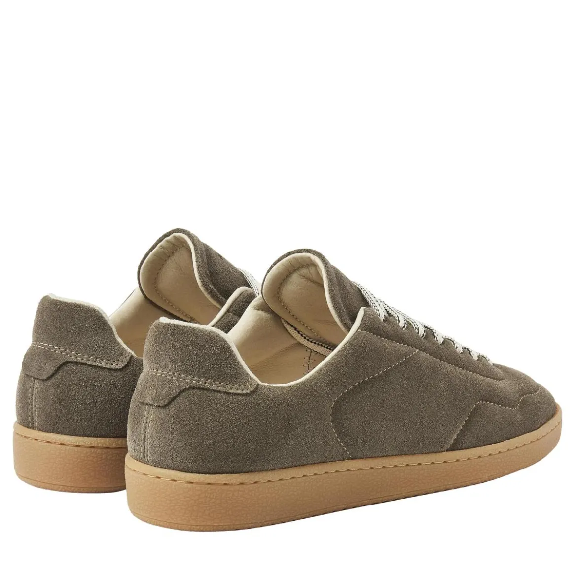 Nubikk Ray Rush (L) Dk Green Suede Low-Top-Sneaker
