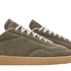 Nubikk Ray Rush (L) Dk Green Suede Low-Top-Sneaker