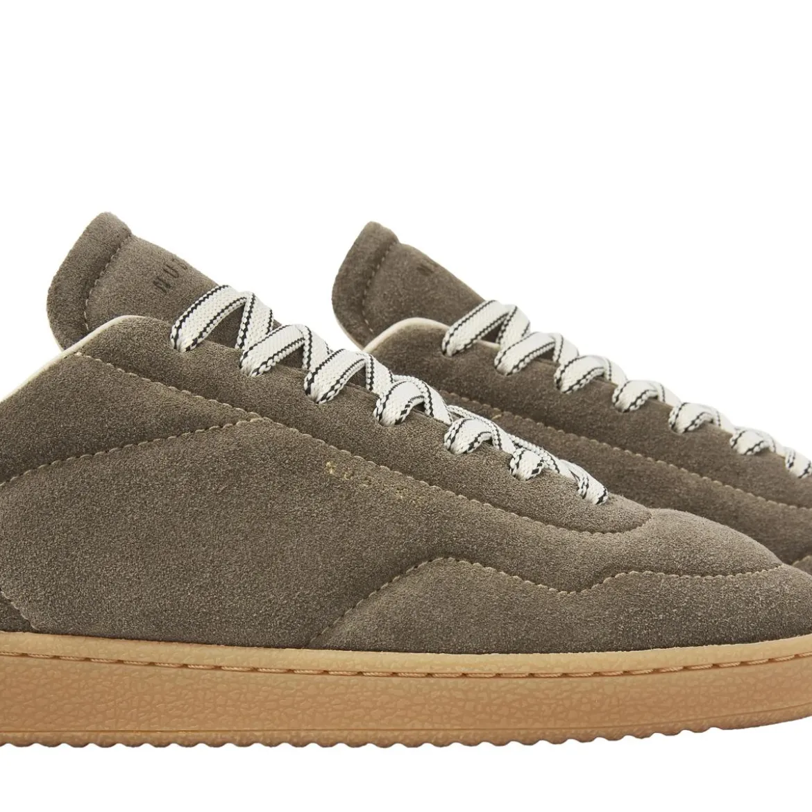 Nubikk Ray Rush (L) Dk Green Suede Low-Top-Sneaker