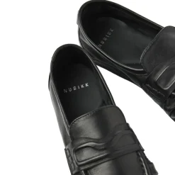 Nubikk Riley Mio Black Leather Loafer