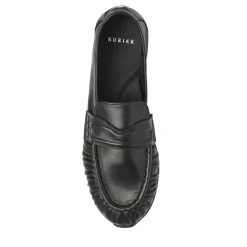 Nubikk Riley Mio Black Leather Loafer