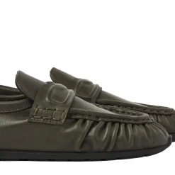 Nubikk Riley Mio Dk Green Leather Loafer