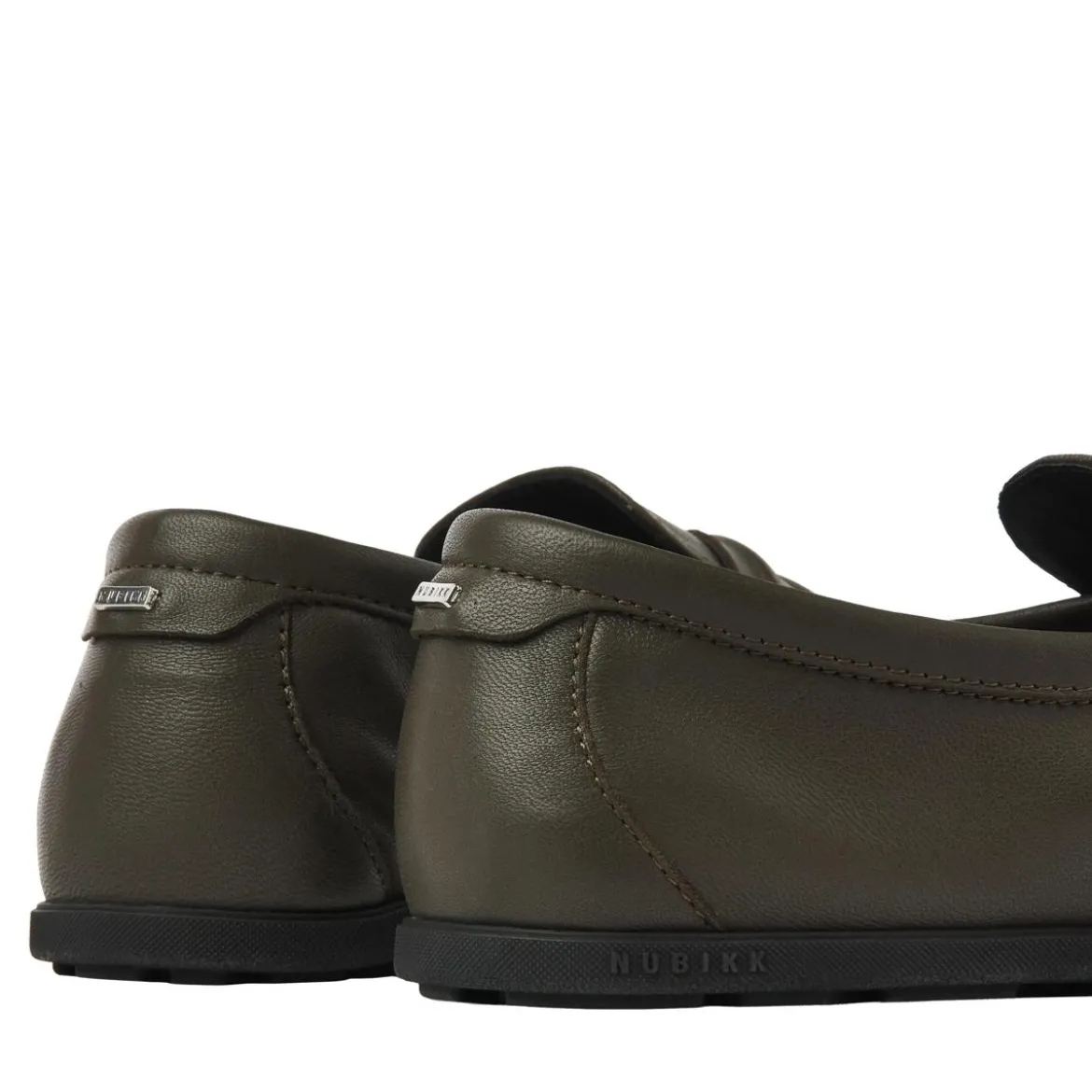 Nubikk Riley Mio Dk Green Leather Loafer
