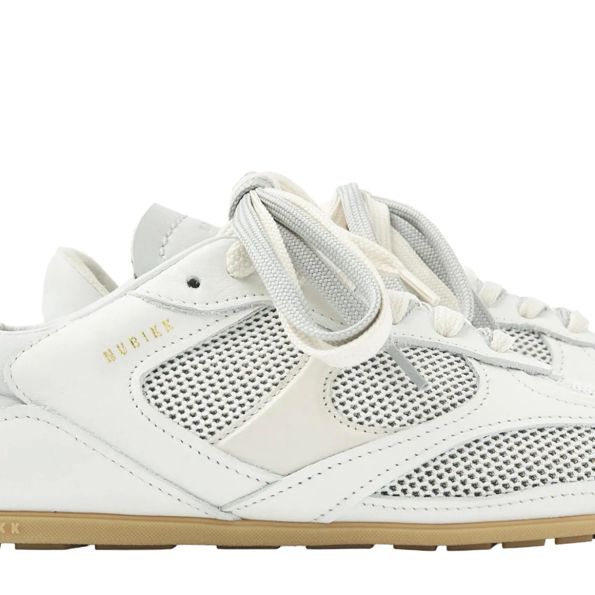Nubikk Riley Morgan (L) Lt Grey Combi Low-Top-Sneaker