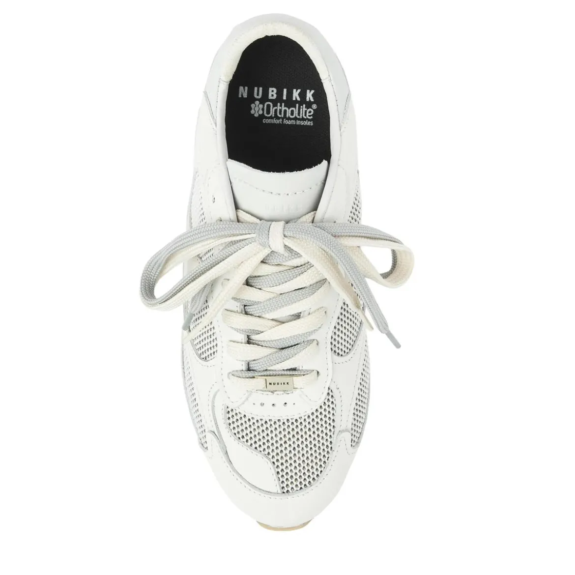 Nubikk Riley Morgan (L) Lt Grey Combi Low-Top-Sneaker