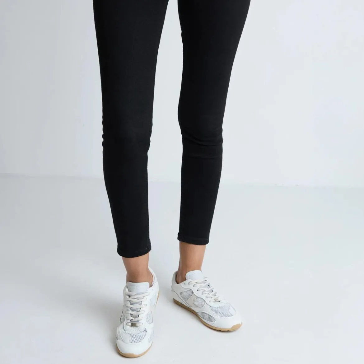 Nubikk Riley Morgan (L) Lt Grey Combi Low-Top-Sneaker