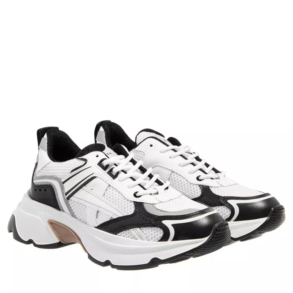 Nubikk Ross Nomad White Combi Low-Top-Sneaker
