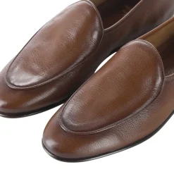 Officine Creative Loafer aus Leder braun Schnürschuhe