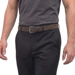 Orciani Classic Nubuck Belt Brown Ledergürtel