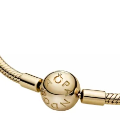 Pandora Moments Schlangen-Gliederarmband Gold Armband