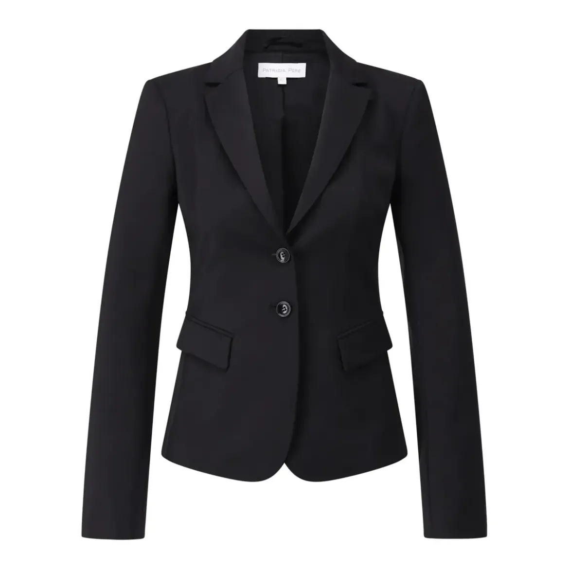Patrizia Pepe Klassischer Blazer schwarz Blazer