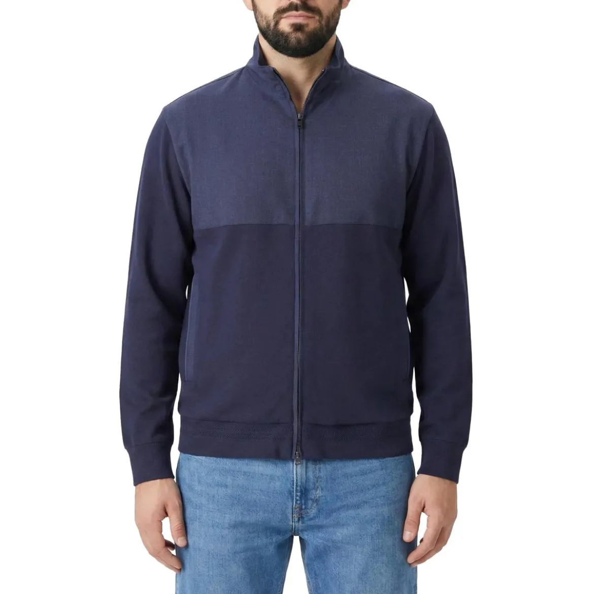 Paul & Shark Blouson im Materialmix blau Blouson