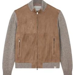 Paul & Shark Paul & Shark -Bruin 15311218 braun Daunenjacke