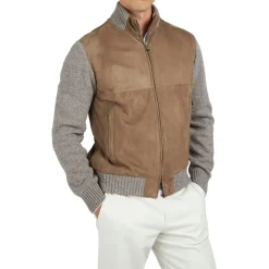 Paul & Shark Paul & Shark -Bruin 15311218 braun Daunenjacke