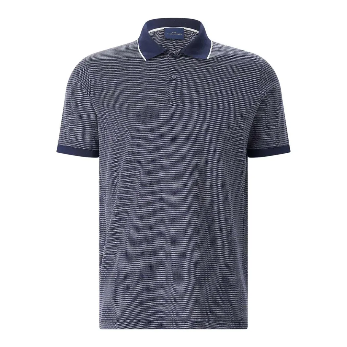 Paul & Shark Poloshirt aus Baumwolle blau Poloshirt