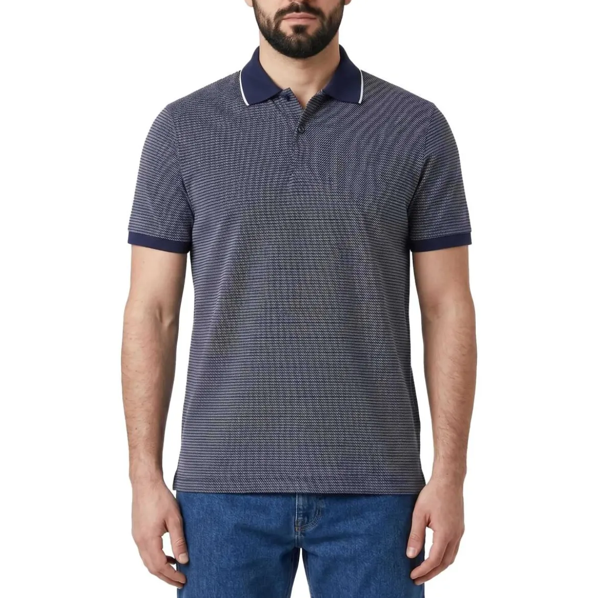 Paul & Shark Poloshirt aus Baumwolle blau Poloshirt