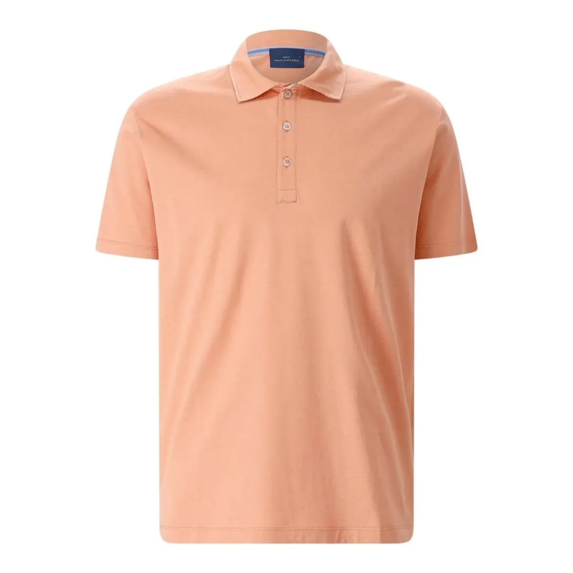 Paul & Shark Polshirt aus Baumwolle orange Poloshirt