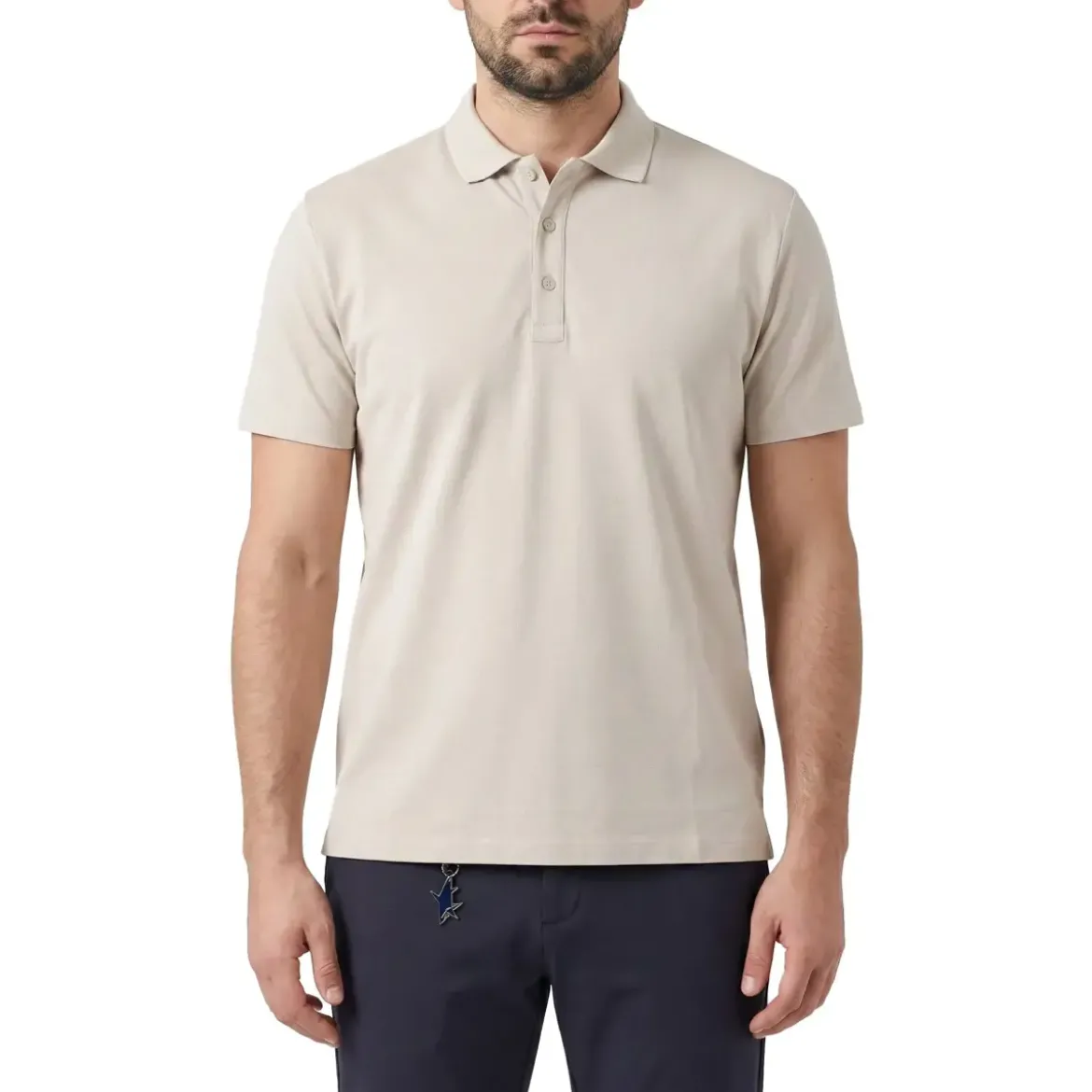 Paul & Shark Polshirt aus Baumwolle orange Poloshirt