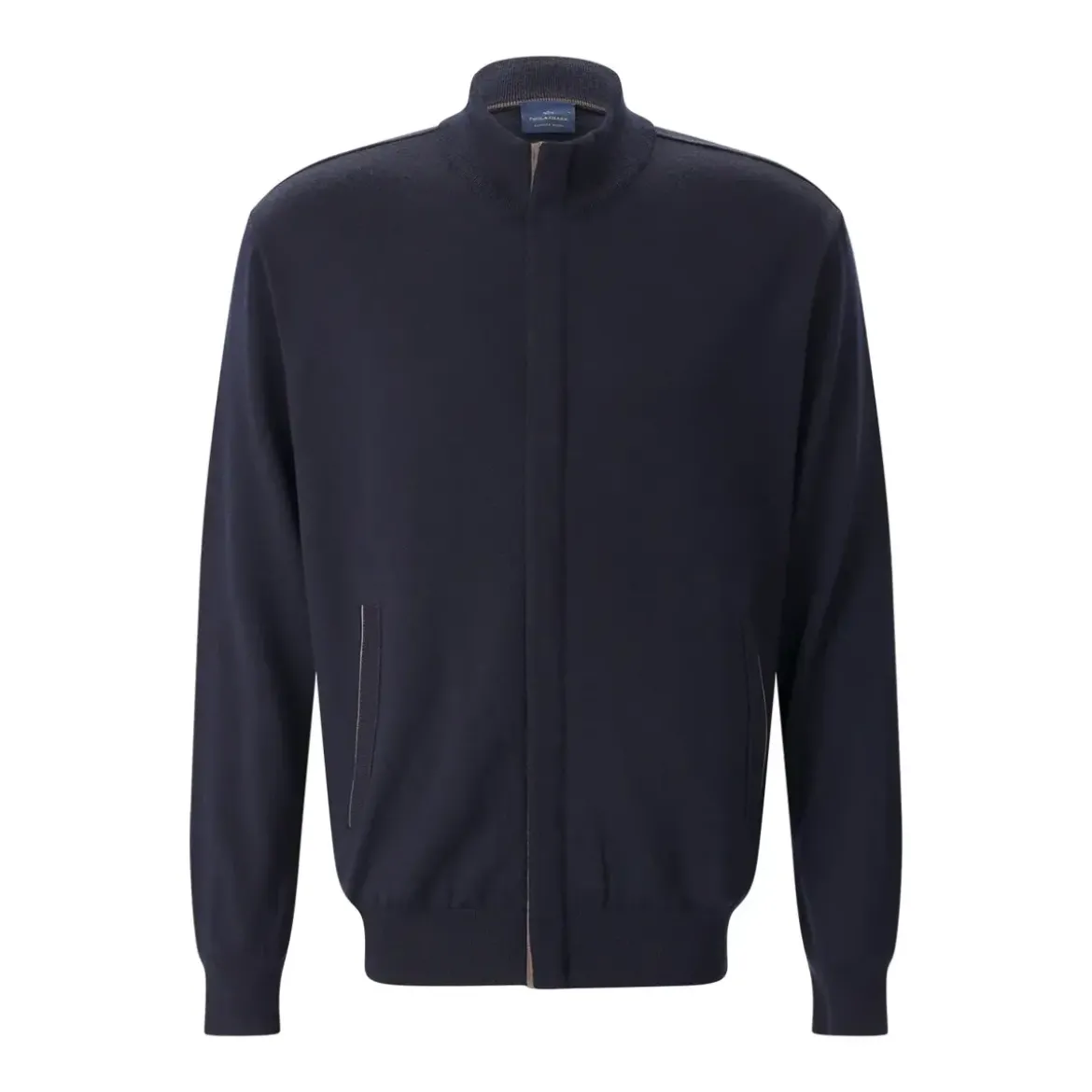 Paul & Shark Strickjacke aus Wolle blau Strickjacke