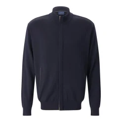 Paul & Shark Strickjacke aus Wolle blau Strickjacke